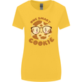 A Smart Cookie Funny Food Nerd Geek Science Womens Wider Cut T-Shirt Yellow