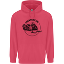 A Snowmobile Winter Sports Childrens Kids Hoodie Heliconia