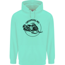 A Snowmobile Winter Sports Childrens Kids Hoodie Peppermint