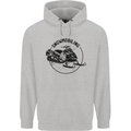 A Snowmobile Winter Sports Childrens Kids Hoodie Sports Grey