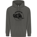 A Snowmobile Winter Sports Childrens Kids Hoodie Storm Grey