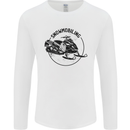 A Snowmobile Winter Sports Mens Long Sleeve T-Shirt White
