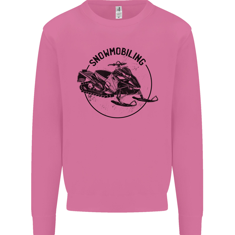 A Snowmobile Winter Sports Mens Sweatshirt Jumper Azalea