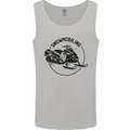 A Snowmobile Winter Sports Mens Vest Tank Top Sports Grey