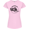 A Snowmobile Winter Sports Womens Petite Cut T-Shirt Light Pink