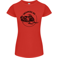 A Snowmobile Winter Sports Womens Petite Cut T-Shirt Red