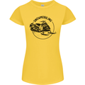 A Snowmobile Winter Sports Womens Petite Cut T-Shirt Yellow