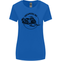 A Snowmobile Winter Sports Womens Wider Cut T-Shirt Royal Blue