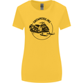 A Snowmobile Winter Sports Womens Wider Cut T-Shirt Yellow