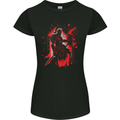 A Spartan Gladiator Bodybuilding MMA Fantasy Womens Petite Cut T-Shirt Black