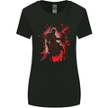 A Spartan Gladiator Bodybuilding MMA Fantasy Womens Wider Cut T-Shirt Black