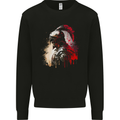 A Spartan Gladiator Bodybuilding MMA Mens Sweatshirt Jumper Black