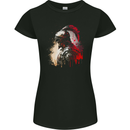 A Spartan Gladiator Bodybuilding MMA Womens Petite Cut T-Shirt Black