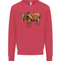 A Steampunk Bull Kids Sweatshirt Jumper Heliconia