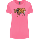 A Steampunk Bull Womens Wider Cut T-Shirt Azalea