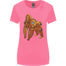 A Steampunk Gorilla Ape Womens Wider Cut T-Shirt Azalea
