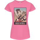 A Sumo Wrestler Playing the Electric Guitar Womens Petite Cut T-Shirt Azalea