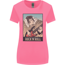 A Sumo Wrestler Playing the Electric Guitar Womens Wider Cut T-Shirt Azalea