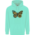 A Sunflower Butterfly Childrens Kids Hoodie Peppermint