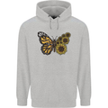 A Sunflower Butterfly Childrens Kids Hoodie Sports Grey