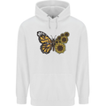 A Sunflower Butterfly Childrens Kids Hoodie White