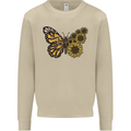 A Sunflower Butterfly Mens Sweatshirt Jumper Sand