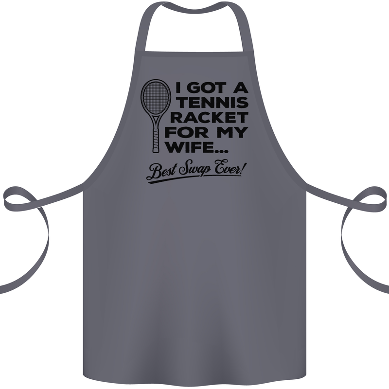A Tennis Racket for My Wife Best Swap Ever! Cotton Apron 100% Organic Steel