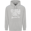 A Tennis Racket for My Wife Best Swap Ever! Mens 80% Cotton Hoodie White