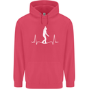 A Tightrope Walker Walking Funambulism Childrens Kids Hoodie Heliconia