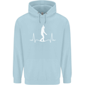 A Tightrope Walker Walking Funambulism Childrens Kids Hoodie Light Blue