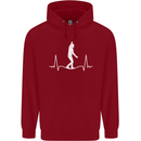A Tightrope Walker Walking Funambulism Childrens Kids Hoodie Red