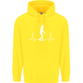 A Tightrope Walker Walking Funambulism Childrens Kids Hoodie Yellow