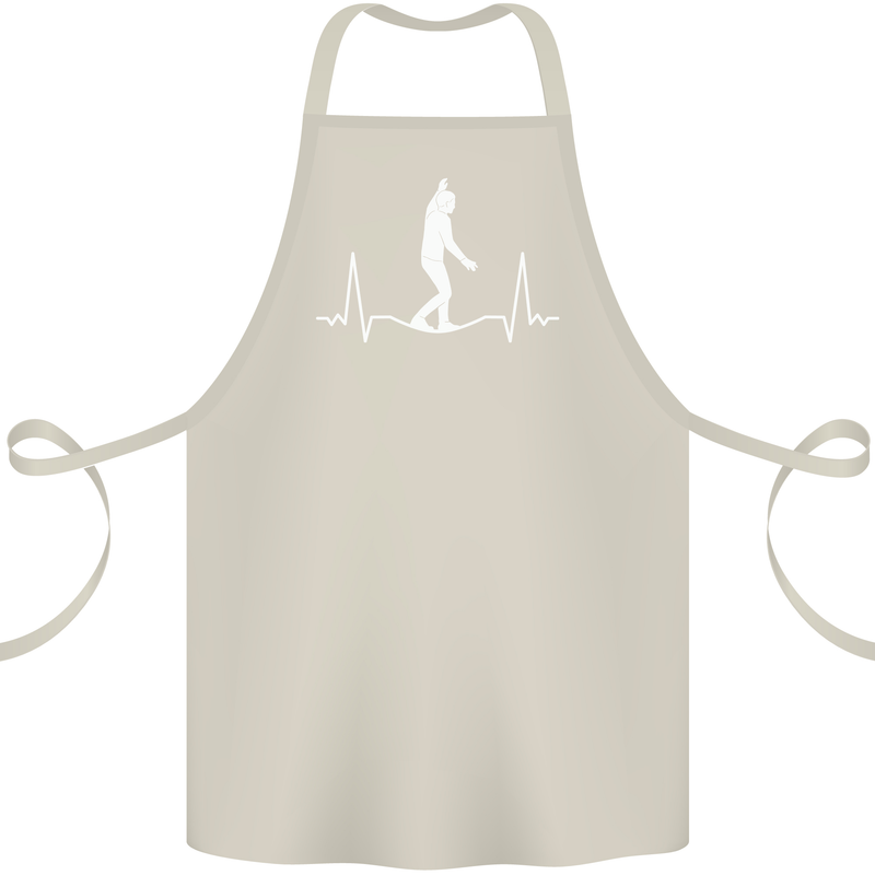 A Tightrope Walker Walking Funambulism Cotton Apron 100% Organic Natural