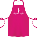 A Tightrope Walker Walking Funambulism Cotton Apron 100% Organic Pink