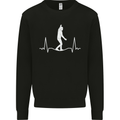 A Tightrope Walker Walking Funambulism Kids Sweatshirt Jumper Black