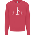 A Tightrope Walker Walking Funambulism Kids Sweatshirt Jumper Heliconia