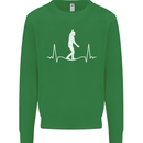 A Tightrope Walker Walking Funambulism Kids Sweatshirt Jumper Irish Green