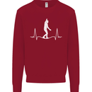 A Tightrope Walker Walking Funambulism Kids Sweatshirt Jumper Red