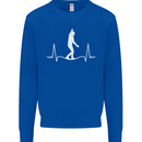 A Tightrope Walker Walking Funambulism Kids Sweatshirt Jumper Royal Blue