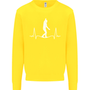A Tightrope Walker Walking Funambulism Kids Sweatshirt Jumper Yellow