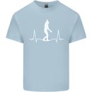 A Tightrope Walker Walking Funambulism Kids T-Shirt Childrens Light Blue