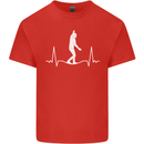 A Tightrope Walker Walking Funambulism Kids T-Shirt Childrens Red