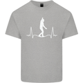 A Tightrope Walker Walking Funambulism Kids T-Shirt Childrens Sports Grey