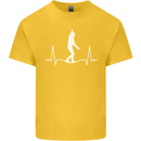 A Tightrope Walker Walking Funambulism Kids T-Shirt Childrens Yellow