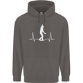 A Tightrope Walker Walking Funambulism Mens 80% Cotton Hoodie Charcoal