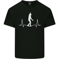 A Tightrope Walker Walking Funambulism Mens Cotton T-Shirt Tee Top Black