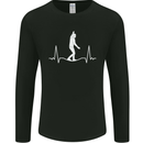 A Tightrope Walker Walking Funambulism Mens Long Sleeve T-Shirt Black