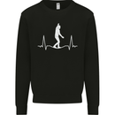 A Tightrope Walker Walking Funambulism Mens Sweatshirt Jumper Black