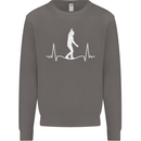 A Tightrope Walker Walking Funambulism Mens Sweatshirt Jumper Charcoal