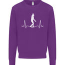 A Tightrope Walker Walking Funambulism Mens Sweatshirt Jumper Purple